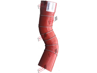 Патрубок интеркулера WP10 (100х110х520) SH SHAANXI / Shacman (ШАНКСИ / Шакман) DZ91259535801 фото 1 Белгород