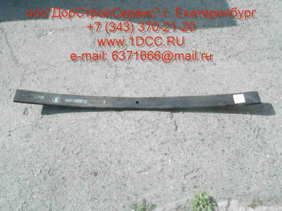 Лист SH F3000 №2 задней рессоры SHAANXI / Shacman (ШАНКСИ / Шакман) DZ9114526112-2 фото 1 Белгород