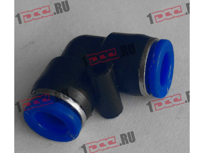 Фитинг быстрого соединения угол 90 d-8 HOWO (ХОВО)  фото 1 Белгород