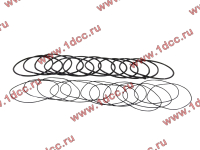 Кольцо уплотнительное гильзы цилиндра (комплект 12 тонких и 12 толстых) двигатель TD226B6G Lonking CDM (СДМ) 01153804/01153805 фото 1 Белгород